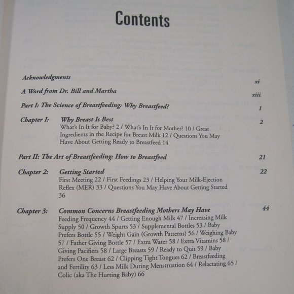 The Breastfeeding Book by Marth and William Sears - Picture 5 of 7